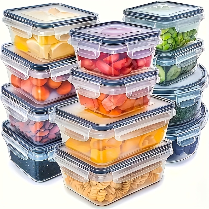 Food Storage Oven Safe - 8-teiliges Set mit 4 Behältern und