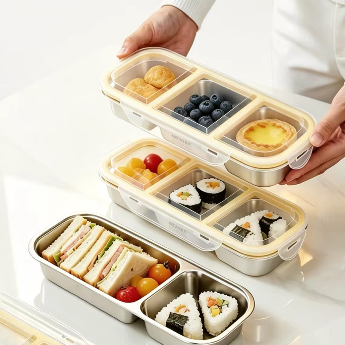 Edelstahl-Lebensmittelbehälter – Food Storage Meals Bewertung und Preis