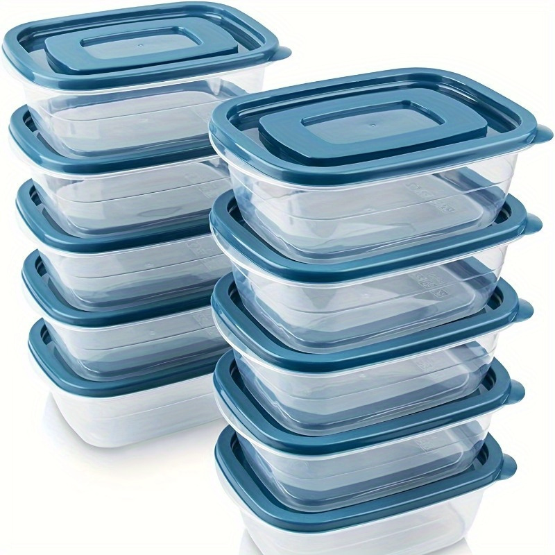 Ein Set aus 6 transparenten, s – Food Storage Meals Bewertung und Preis