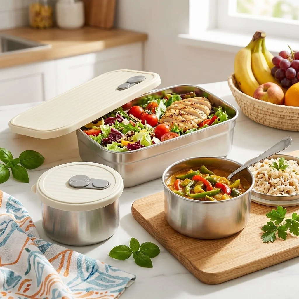 304 Edelstahl Lunchbox-Set Ben – Food Storage Oven Safe Bewertung und Preis
