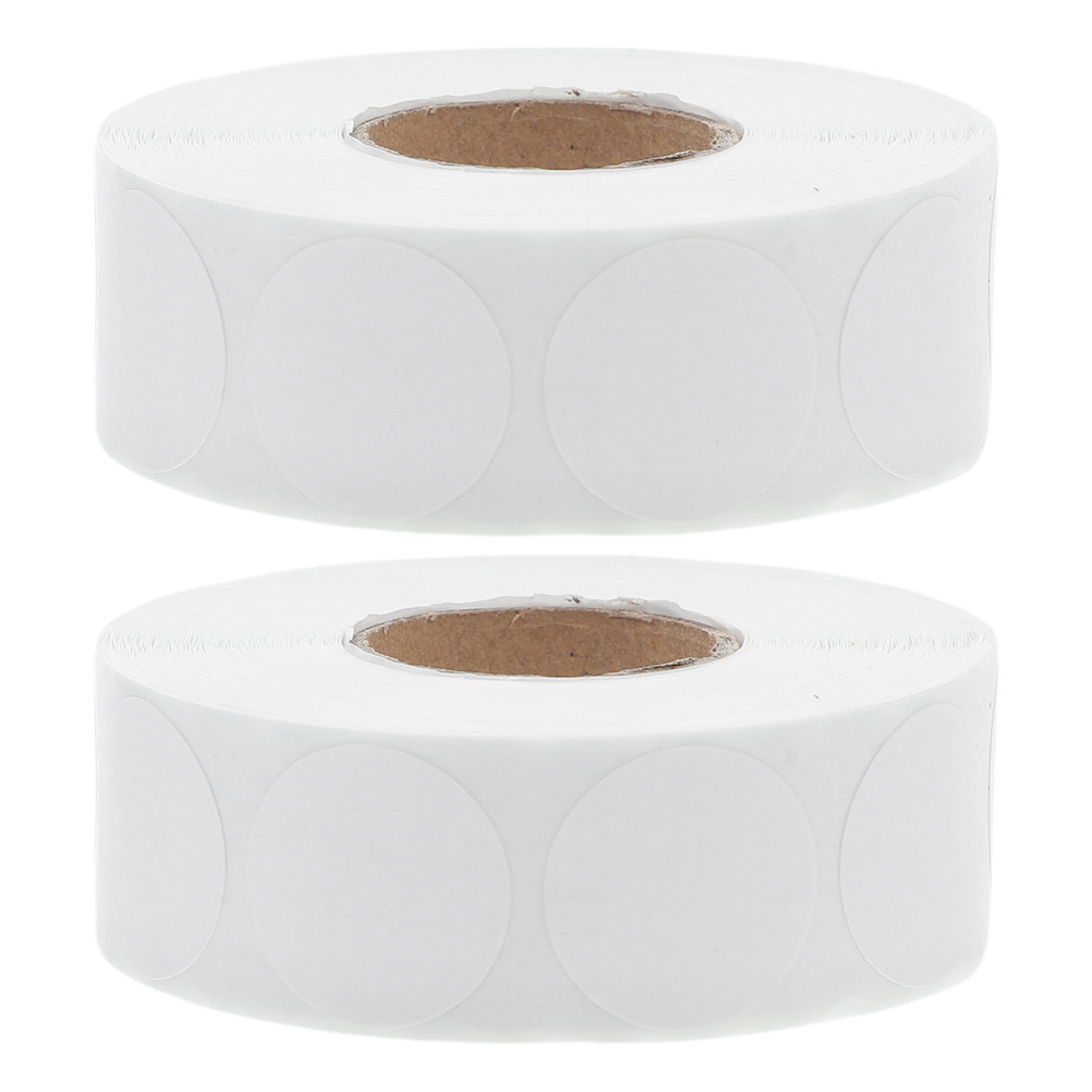 5 Rollen runde Etikettenaufkle – Food Storage Labels Bewertung und Preis