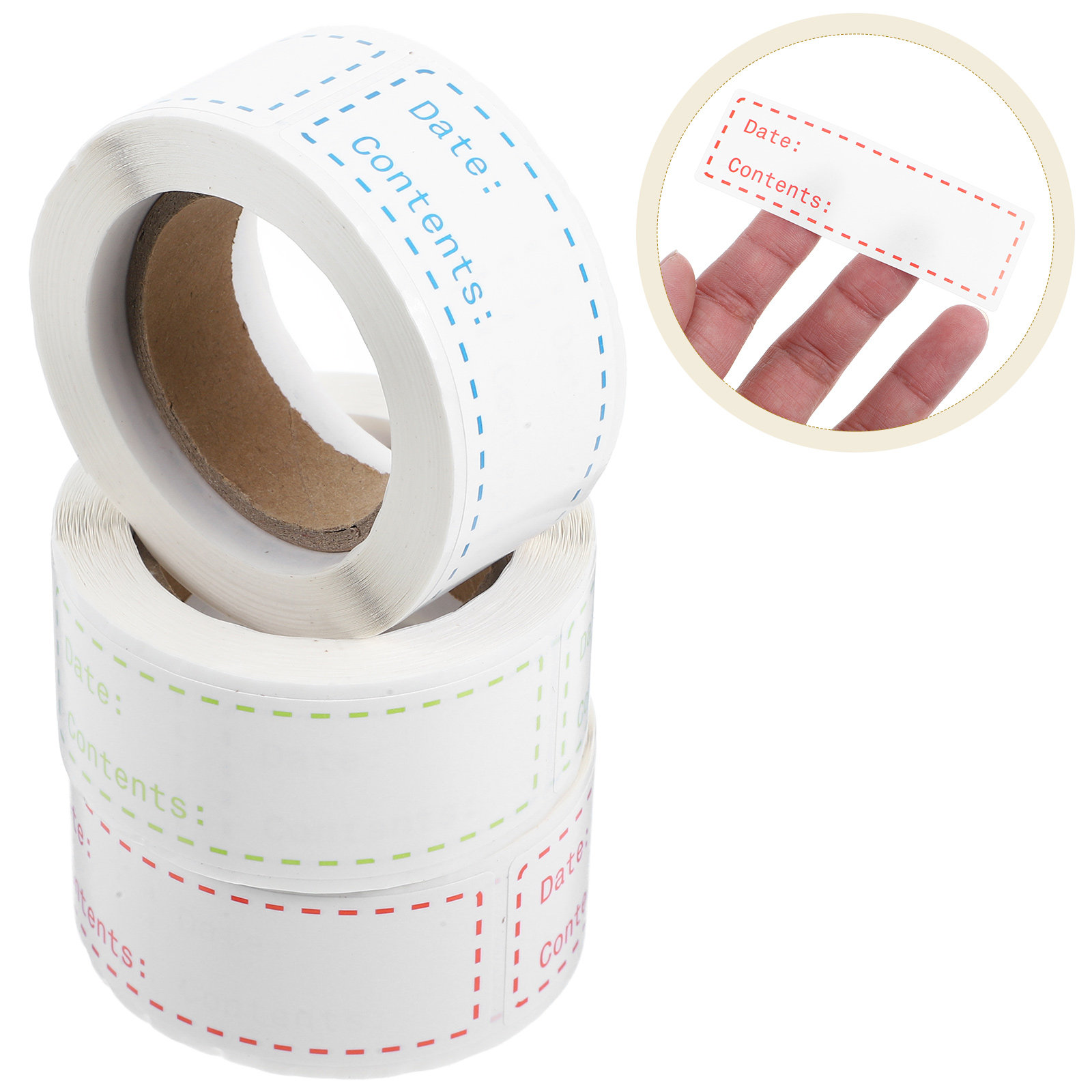 3 Rollen abnehmbare Lebensmitt – Food Storage Labels Bewertung und Preis