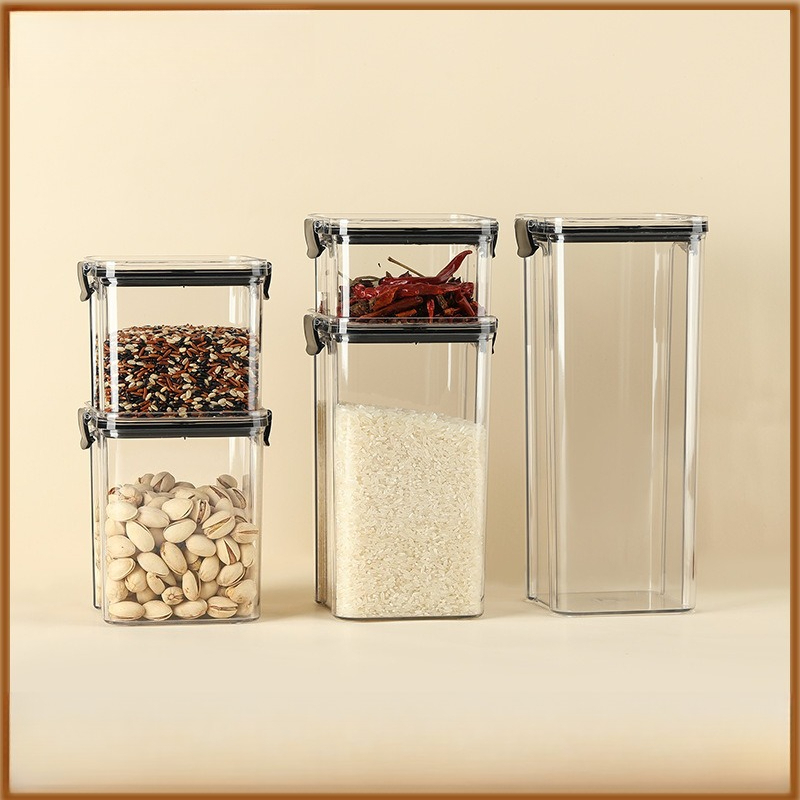 1 Stück, quadratischer, verstä – Food Storage Containers Bewertung und Preis