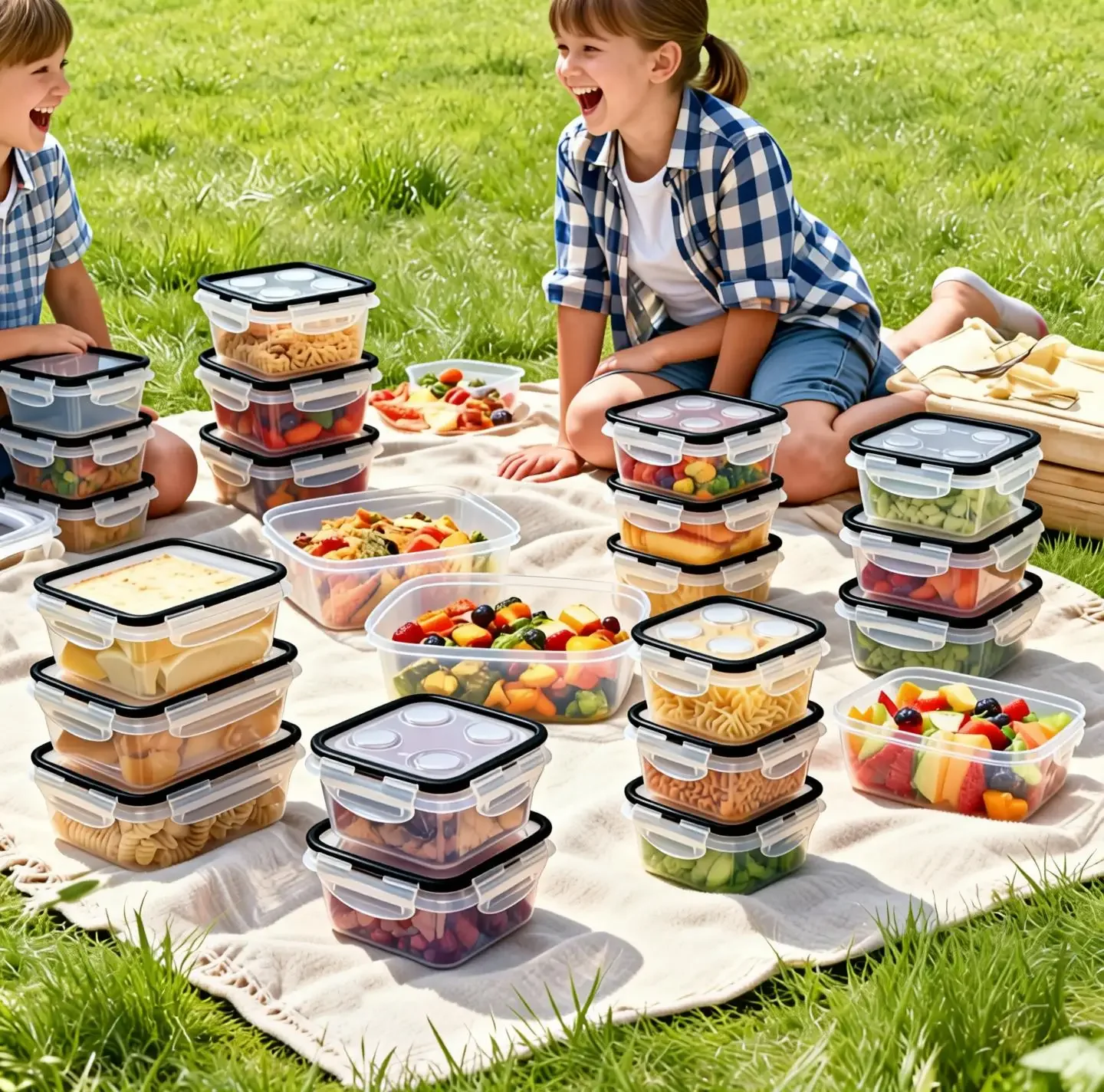 12-teiliges Set luftdichter Le – Food Storage With Dividers Bewertung und Preis