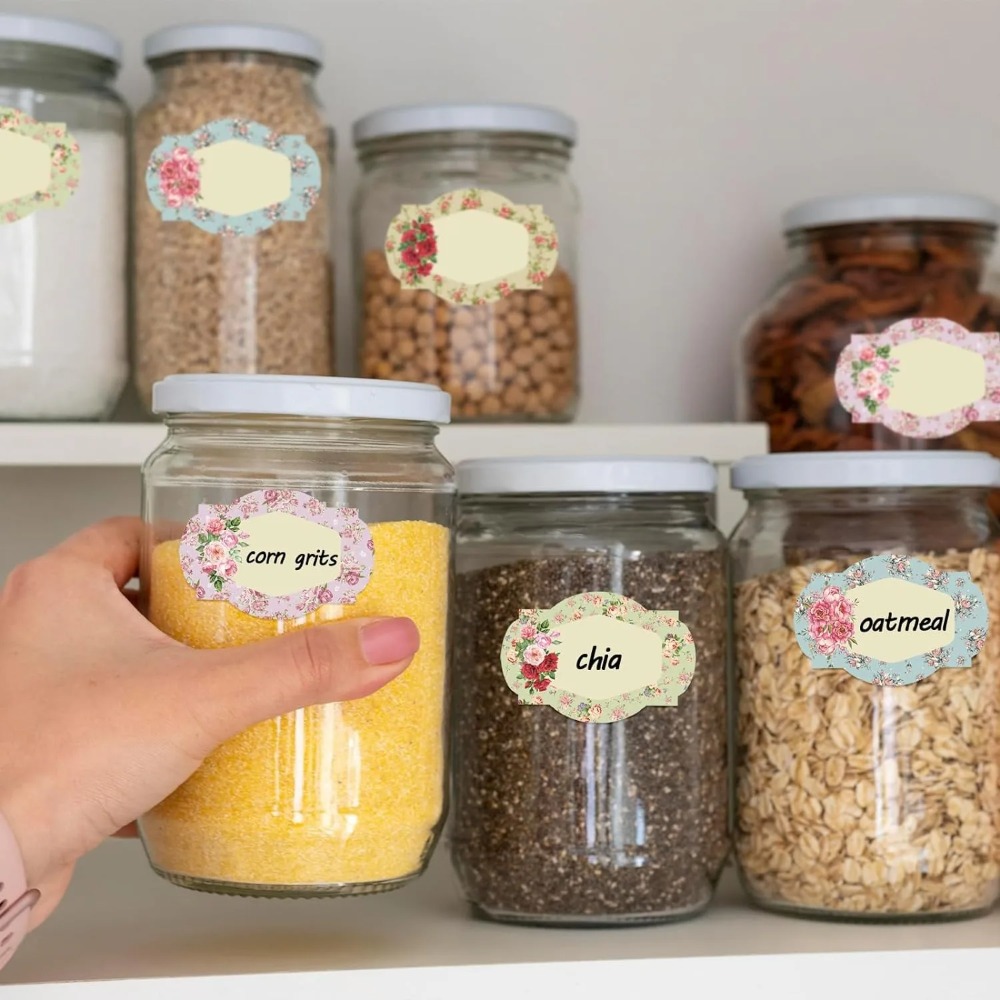250 Stück Blumen-Namensetikett – Food Storage Labels Bewertung und Preis