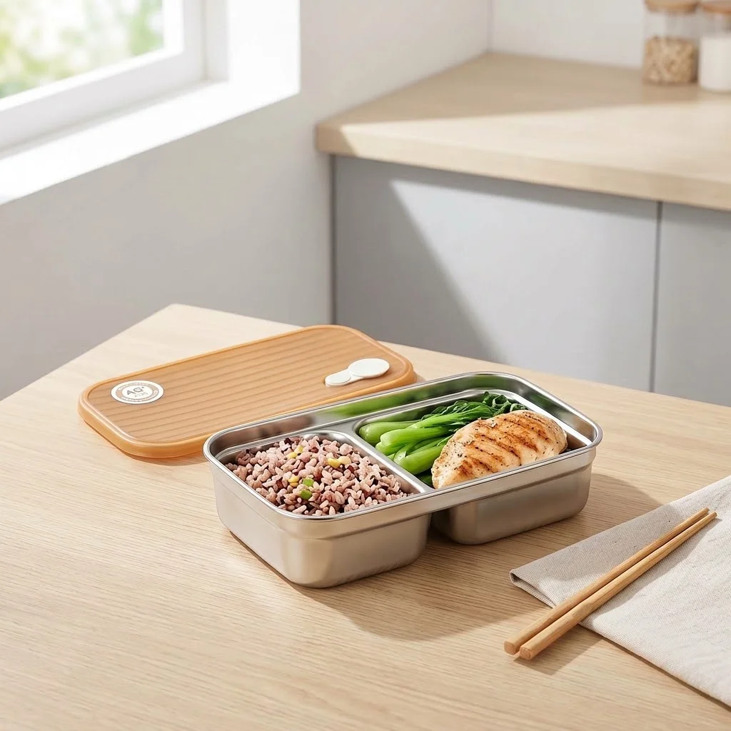 304 Edelstahl Bento-Box, unter – Food Storage Oven Safe Bewertung und Preis