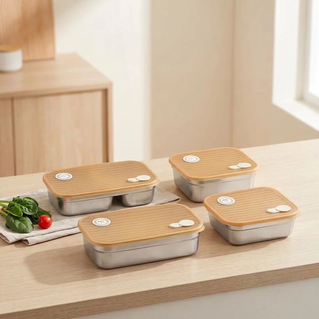 304 Edelstahl Bento-Box, unter – Food Storage Oven Safe Bewertung und Preis