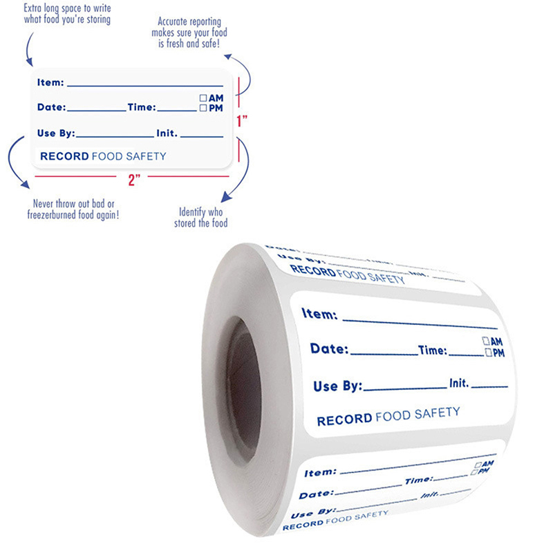500 Stück/Rolle Küchenetikette – Food Storage Labels Bewertung und Preis